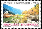 Stamps : Europe : Andorra :  Conservación Naturaleza