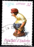 Stamps Andorra -  Nadal 97