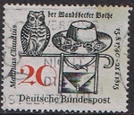 Stamps Germany -  150 ANIV. DE LA MUERTE DEL POETA M. CLAUDIUS