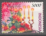 Stamps Indonesia -   INDONESIA_SCOTT 1944.01 NAVIDAD 2001