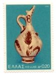 Stamps : Europe : Greece :  Decuvertes archeologiques de Thera