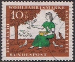Stamps Germany -  OBRAS DE BENEFICIENCIA. 