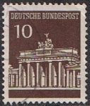 Stamps Germany -  PUERTA DE BRANDEBURGO
