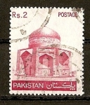 Sellos del Mundo : Asia : Pakist�n : Mausoleo de Ibrahim Khan Makli.