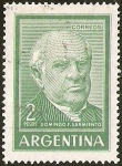 Stamps Argentina -  DOMINGO F. SARMIENTO