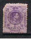 Stamps Spain -  Edifil  273  Alfonso XIII  