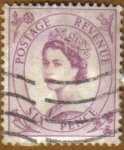 Stamps United Kingdom -  QUEEN ELIZABETH