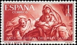 Stamps Spain -  Año Mundial del Refugiado