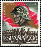 Stamps : Europe : Spain :  XXV aniversario del Alzamiento Nacional