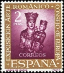 Stamps : Europe : Spain :  VII Exposición del Consejo de Europa "El Arte Románico"