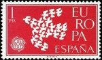 Stamps : Europe : Spain :  Europa CEPT