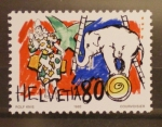 Stamps Switzerland -  EL CIRCO