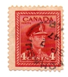 Sellos de America - Canad -  REY