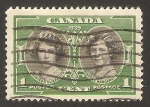 Sellos del Mundo : America : Canad : 202 - princesas elizabeth y margaret