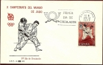 Stamps Spain -  X campeonato del mundo de Judo -  SPD   Barcelona 