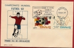 Stamps Spain -  Campeonato Mundial de Fútbol - España 82  - SPD