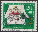 Stamps : Europe : Germany :  OBRAS DE BENEFICIENCIA. EL REY DE LAS RANAS