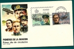 Stamps Spain -  Pioneros de la aviación - SPD