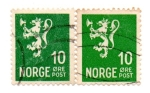 Stamps : Europe : Norway :  -LION-1921-29