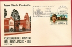 Stamps Spain -  Centenario Hospital niño Jesús - Príncipe de Asturias presidente de honor - SPD