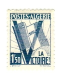 Stamps : Africa : Algeria :  pour la victoire