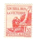 Stamps : Africa : Algeria :  pour la victoire