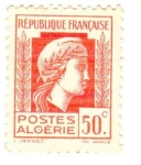 Stamps Algeria -  denteles 12