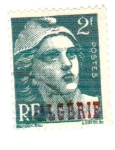 Stamps Africa - Algeria -  Type Mariane de Gandon