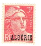 Stamps Algeria -  Type Mariane de Gandon