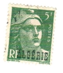 Stamps : Africa : Algeria :  Type Mariane de Gandon