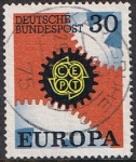 Stamps Germany -  EUROPA 1967