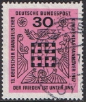 Stamps Germany -  13ª JORNADA DE LA IGLESIA EVANGÉLICA ALEMANA