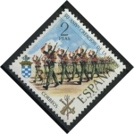 Stamps Spain -  E2044 - L Aniv. de la Legión