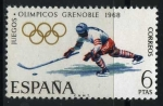 Stamps Spain -  E1853 - Juegos Olímpicos Invierno Grenoble