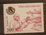 Sellos del Mundo : Europe : Vatican_City : VIAJES DEL PAPA JUAN PABLO II