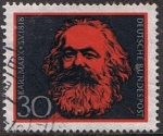 Stamps Germany -  KARL MARX