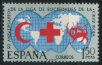 Stamps Spain -  E1925 - L Aniv. Liga Sociedades Cruz Roja