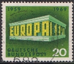 Stamps Germany -  EUROPA 1969