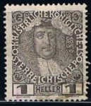 Stamps Austria -  Scott  110a  Karl  VI