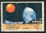 Stamps Spain -  EXPO 92 INTERCAMBIO