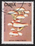 Stamps Cuba -  SETAS-HONGOS: 1.134.012,01-Pleurotus floridanus -Phil.48258-Dm.989.6-Y&T.2908-Mch.3258-Sc.3095