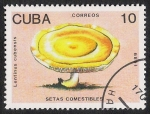 Sellos del Mundo : America : Cuba : SETAS-HONGOS: 1.134.014,01-Lentinus cubensis -Phil.41722-Dm.989.8-Y&T.2910-Mch.3260-Sc.3097