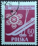 Stamps Poland -  XI Campeonato Mundial Estudiantil de Deportes de Invierno