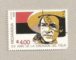 Stamps : America : Nicaragua :  XX Aniv de la creación del FSLN