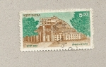 Stamps India -  Templo Sanchi