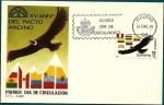 Sellos de Europa - Espa�a -  Pacto Andino  XV Aniversario  - SPD