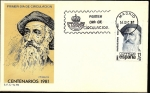 Stamps Spain -  Centenario de Iparraguirre - poeta y músico   -  SPD