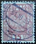 Stamps Poland -  Escudo de armas de Polonia