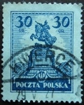 Sellos de Europa - Polonia -  Estatua a Sobieski / Lvov