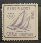 Stamps Cuba -  OLIMPIADA ROMA